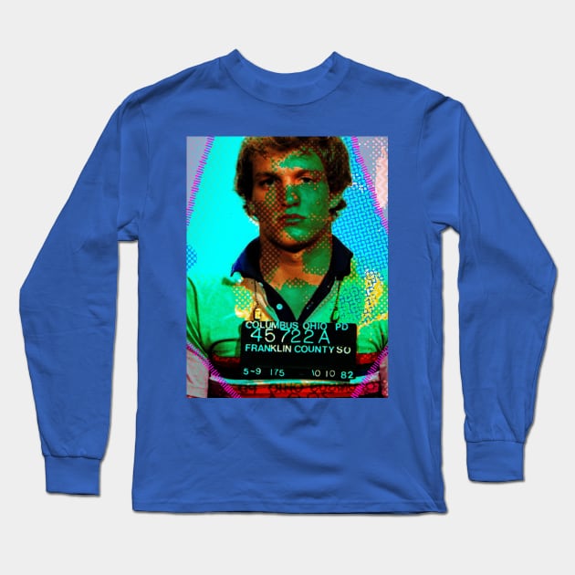 Woody Harrelson Mugshot Long Sleeve T-Shirt by SABREart